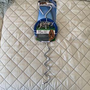 Let Expert tie down and stake.